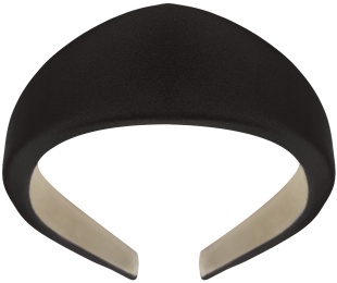 Ободок, Кокошник, Черный, 1 шт. 